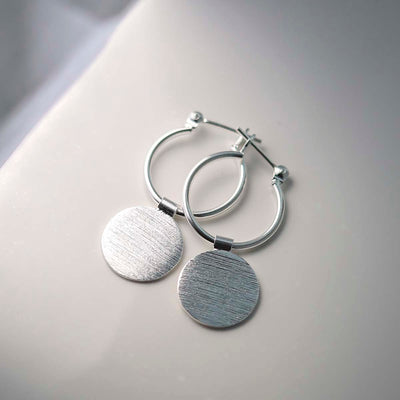 ML890S_Sterling Silver Omega Drop Earrings_5