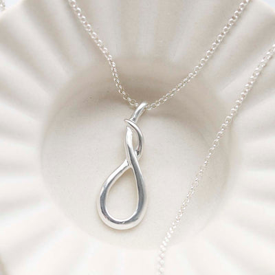 MD314P_Sterling Silver Designer Loop Necklace_new 3