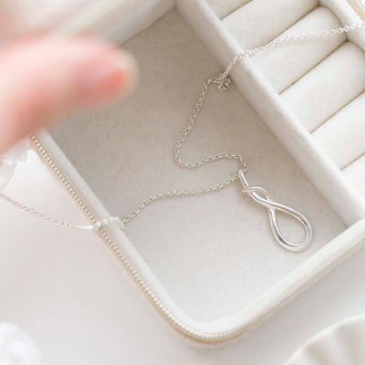 MD314P_Sterling Silver Designer Loop Necklace_new 5