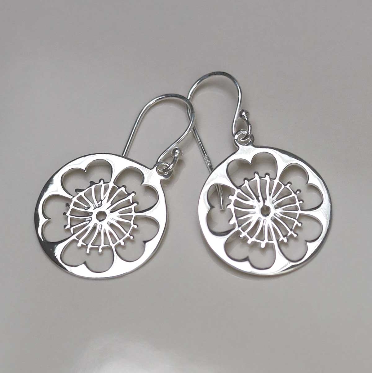 Sterling Sterling Dangly Primrose Earrings
