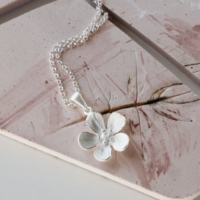 MB207P 1 WILD FLOWER NECKLACE