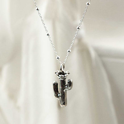 MZA044 STERLING SILVER CROWNED CACTUS NECKLACE 1110X1110 1