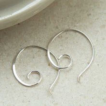 ME507 STERLING SILVER WIRED CURL THREADER EARRINGS 1110X1110 2
