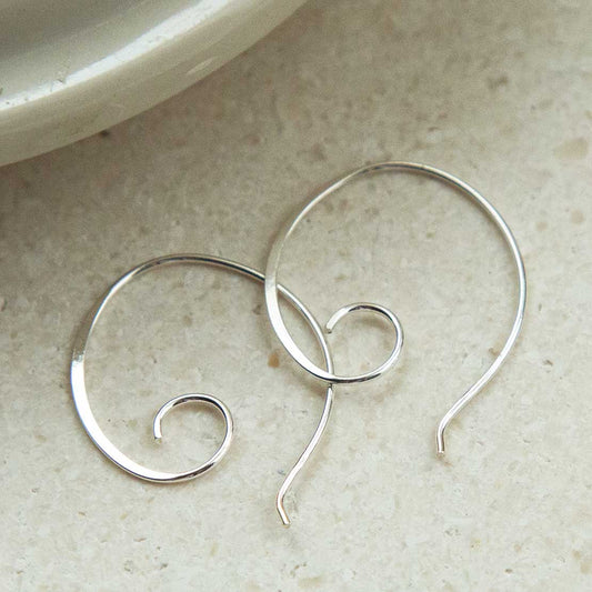 ME507 STERLING SILVER WIRED CURL THREADER EARRINGS 1110X1110 2