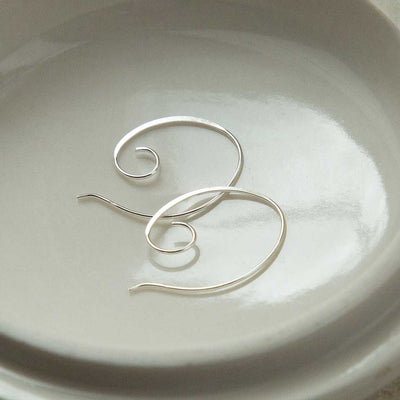 ME507 STERLING SILVER WIRED CURL THREADER EARRINGS 1110X1110 5