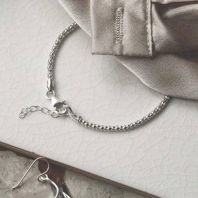 MV1308B STERLING SILVER POPCORN BRACELET ORIGINAL 2