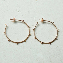 MS1213RG ROSE GOLD PLATED STERLING SILVER LARGE BOBBLE HOOPS 1110x1110 2