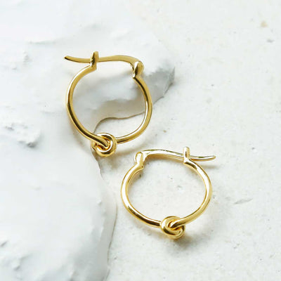 MS1214G GOLD PLATED STERLING SILVER KNOT HOOPS 1110X1110 1