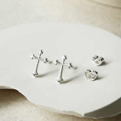 MS1212S STERLING SILVER CROSS STUD EARRINGS 1110x1110 1