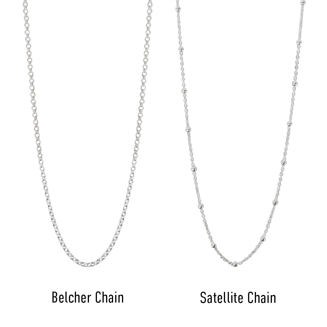 Sterling Silver Sun and Moon Necklace