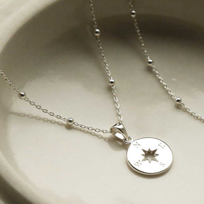 MS1220S Sterling Silver Wanderlust Pendant Necklace 1110X1110