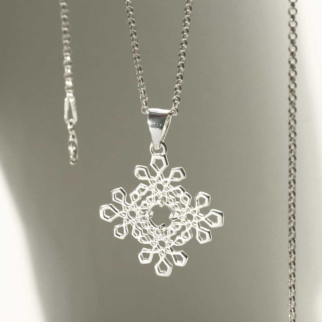 Sterling Silver Stellar Pendant Necklace