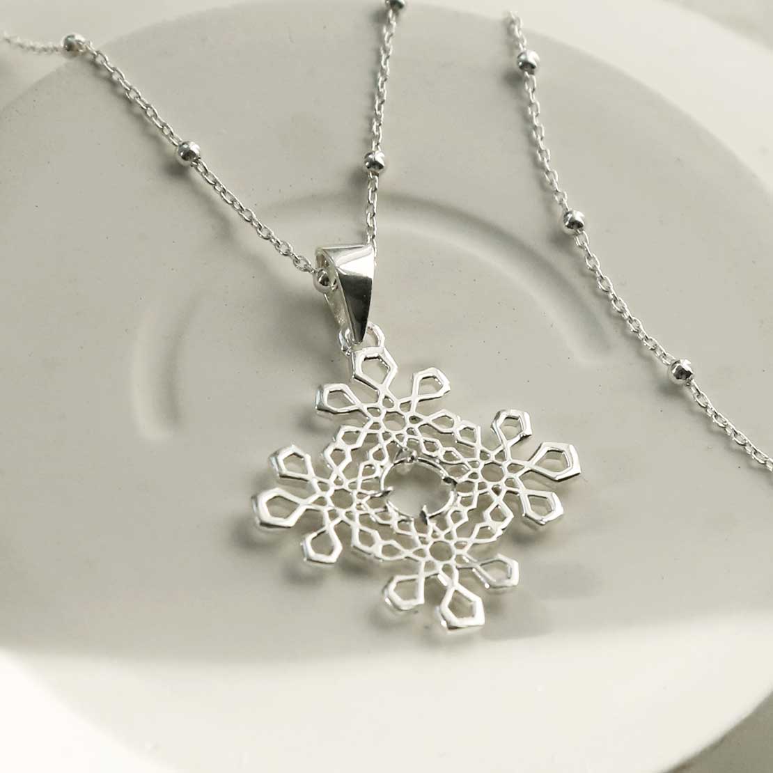 Sterling Silver Stellar Pendant Necklace