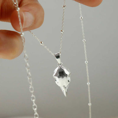 MZB107 STERLING SILVER RAVEN SKULL PENDANT NECKLACE 1110X1110 2 1