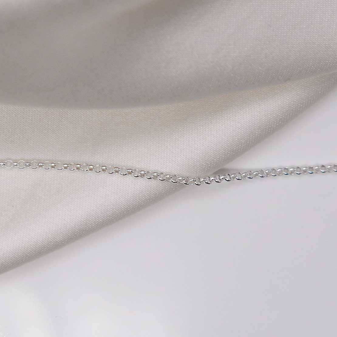 Sterling Silver Belcher Chain Necklace (14-30")