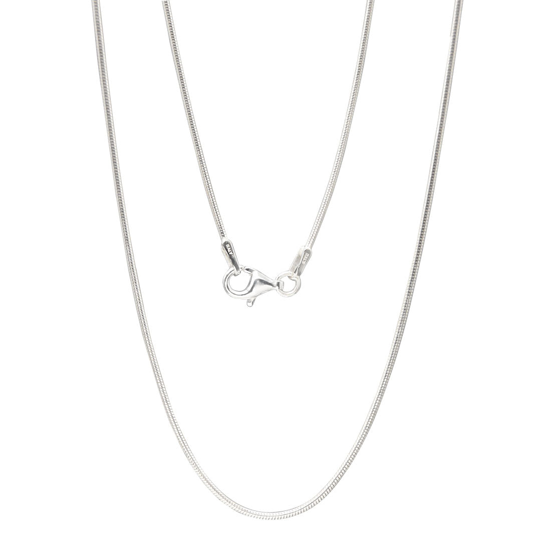 Sterling Silver Fine Snake Chain (16-30")