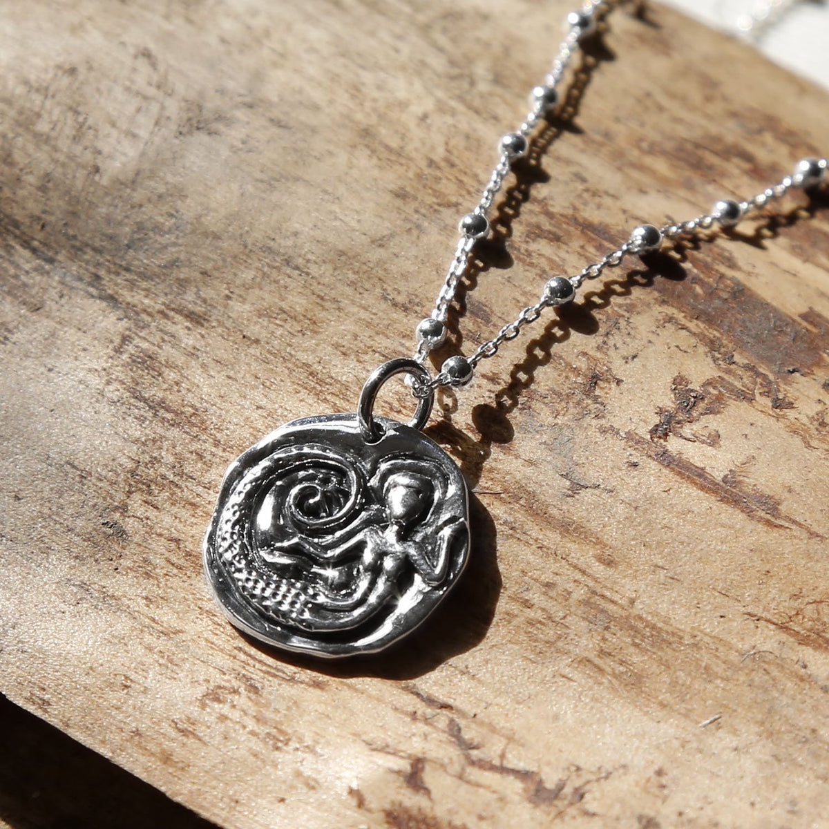 Sterling Silver Siren Necklace