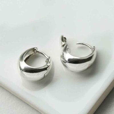 ML944 STERLING SILVER MINI STATEMENT HUGGIES 2