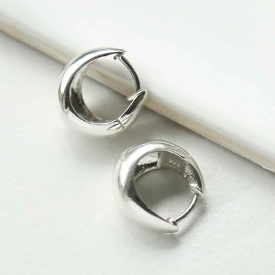 ML944 STERLING SILVER MINI STATEMENT HUGGIES 3