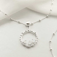 MZB112P MS STERLING SILVER MOONSTONE SPLASH NECKLACE 1