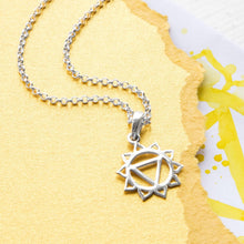 MC270P STERLINGSILVERSOLARPLEXUSCHAKRANECKLACE 002