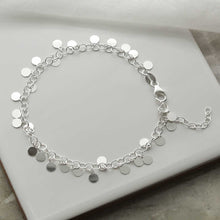 MV1335B STERLING SILVER SEQUIN BRACELET 5