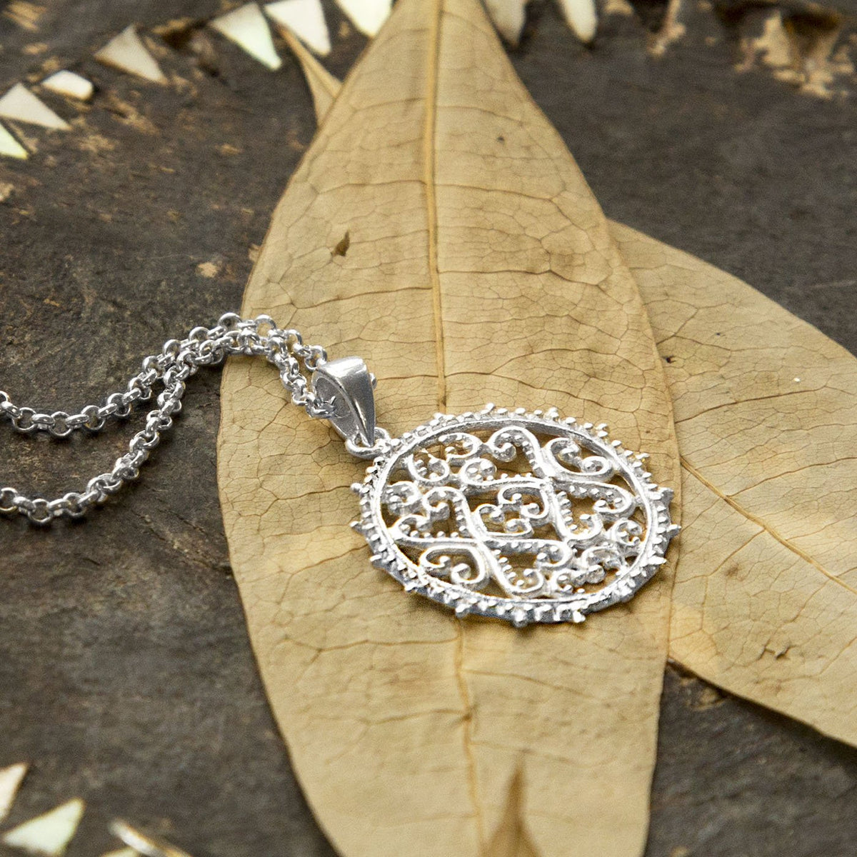 Sterling Silver Pushkar Necklace