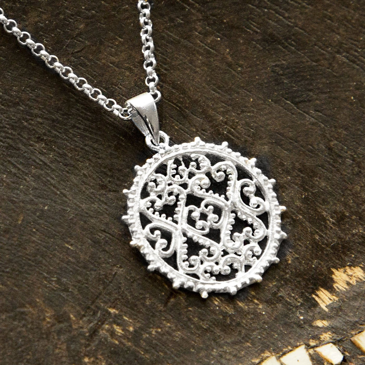 Sterling Silver Pushkar Necklace