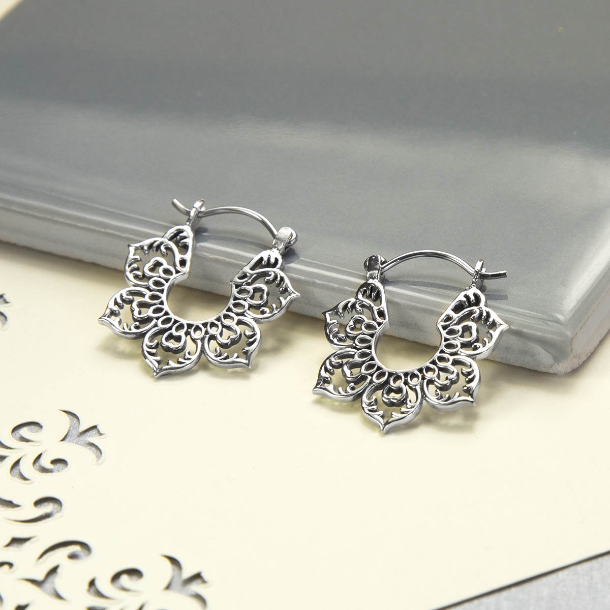 Sterling Silver Marrakesh Dream Hoops