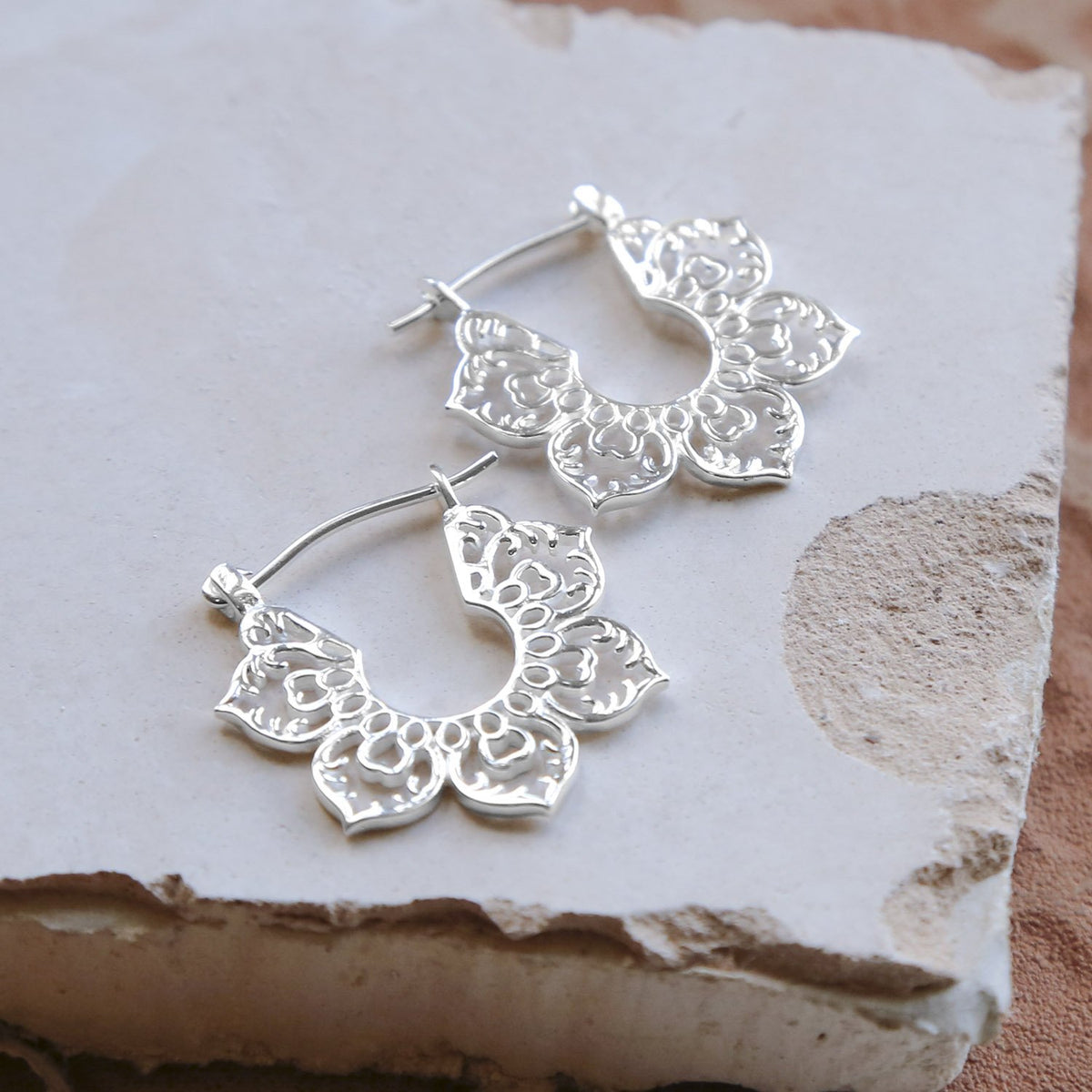 Sterling Silver Marrakesh Dream Hoops
