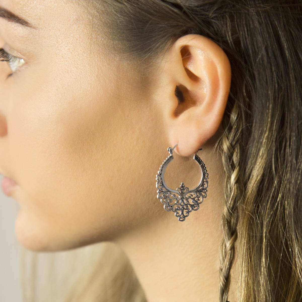 Sterling Silver Marrakesh Nights Hoops