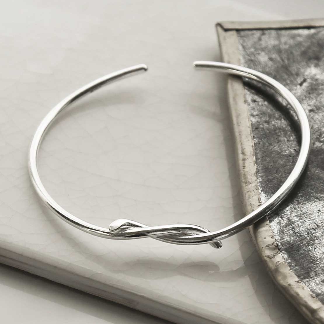 Sterling Silver Twisted Cuff