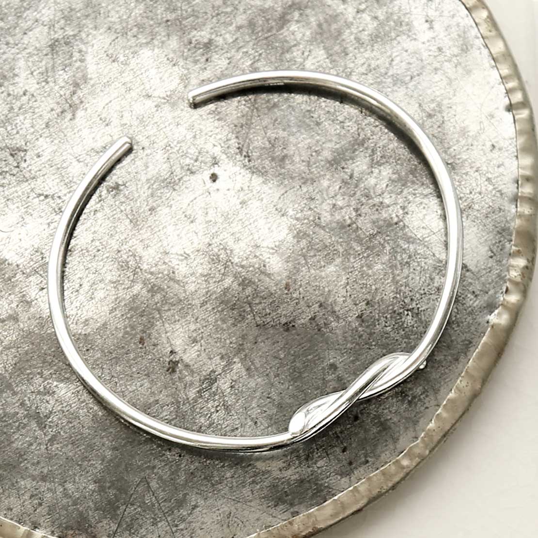 Sterling Silver Twisted Cuff