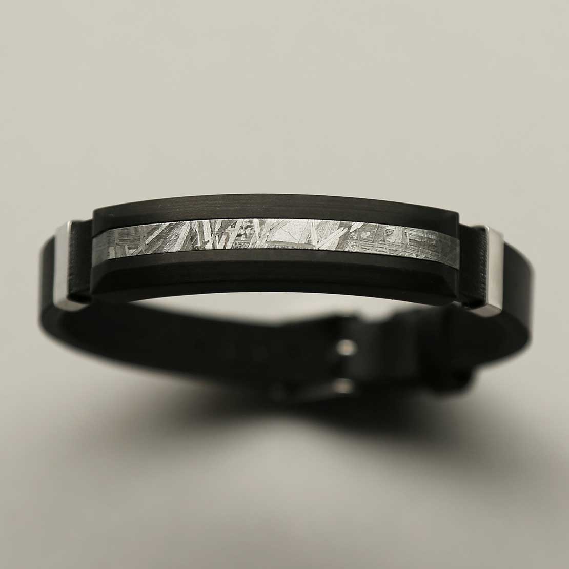 Meteorite And Carbon Fibre Bracelet