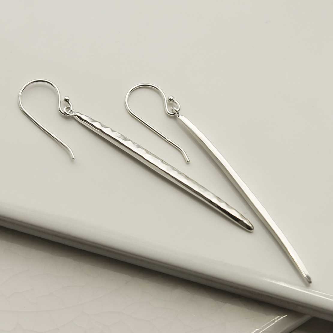 Sterling Silver Icicle Earrings