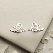 MS1235S STERLING SILVER BREEZE STUDS 2