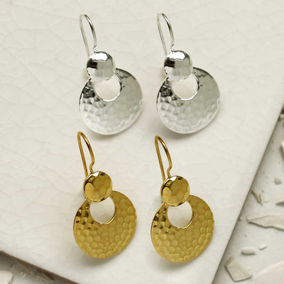 MS1228 STERLING SILVER ECLIPSE EARRINGS GROUP