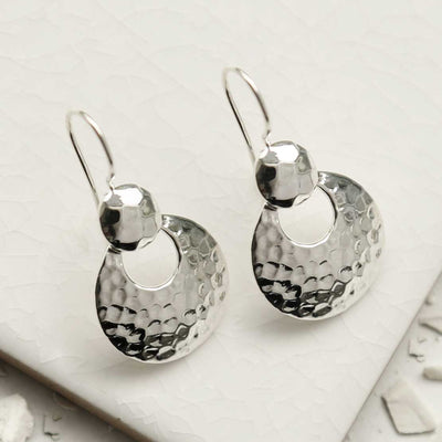 MS1228S STERLING SILVER ECLIPSE EARRINGS 1