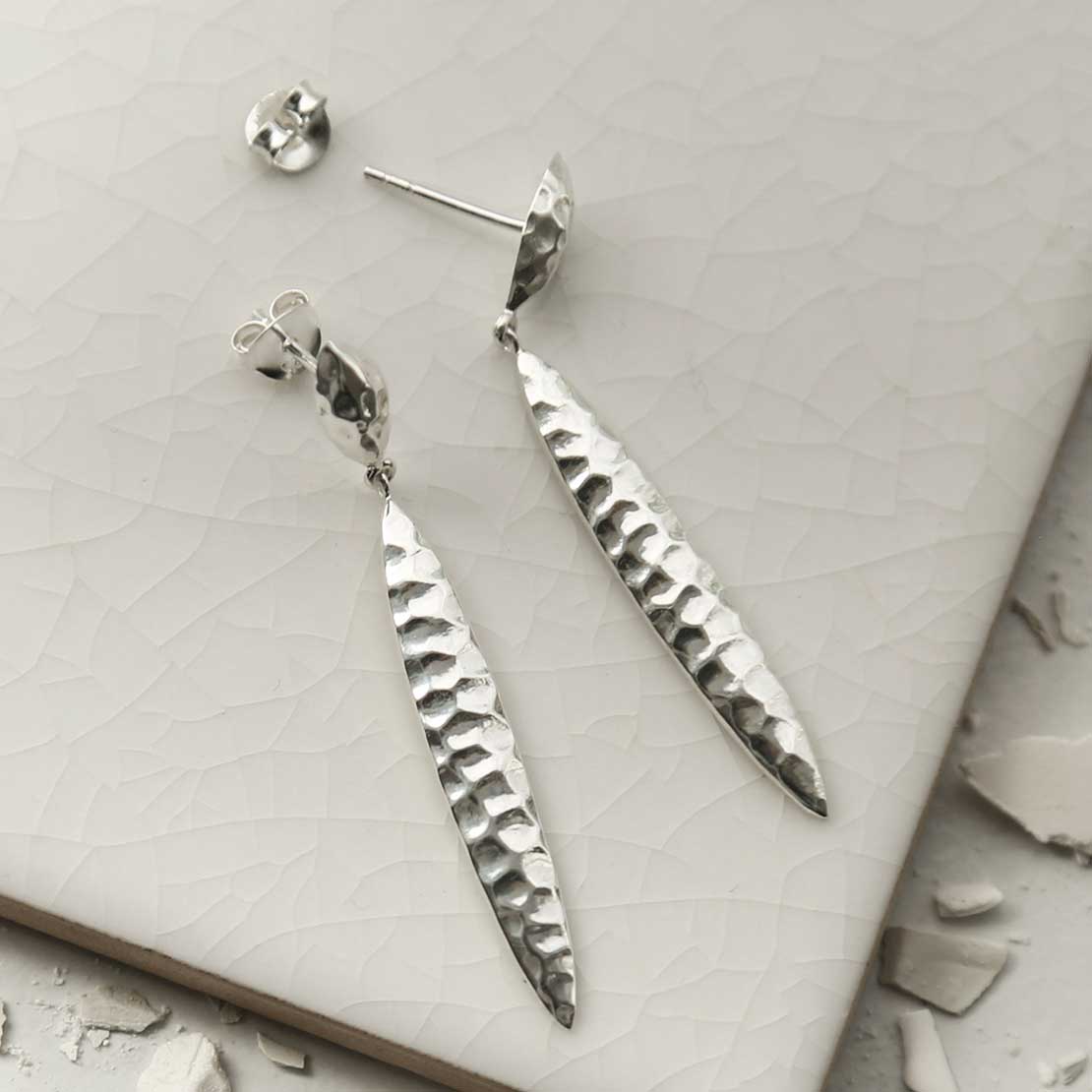 Sterling Silver Manhattan Earrings