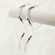 MD359 STERLING SILVER HELIX THREADER EARRINGS 5