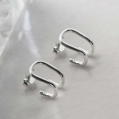 MD367 STERLING SILVER SADDLE STUDS 6