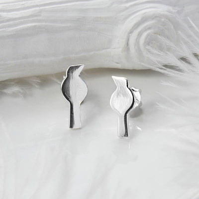 MB145 STERLINGSILVERPETITEBIRDSTUDEARRINGS 002