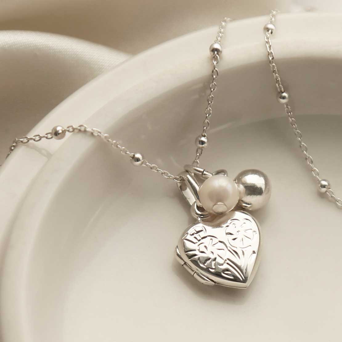 Sterling Silver Sweet Heart Locket