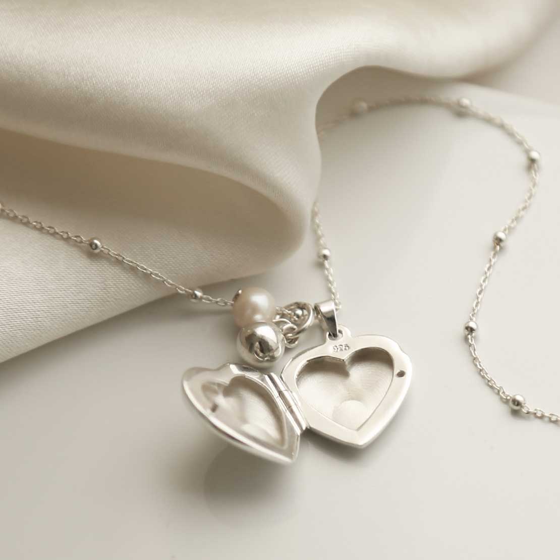 Sterling Silver Heart Locket