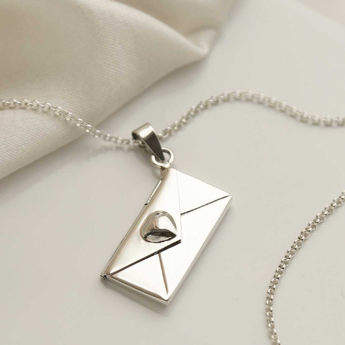 Sterling Silver Love Letters Locket