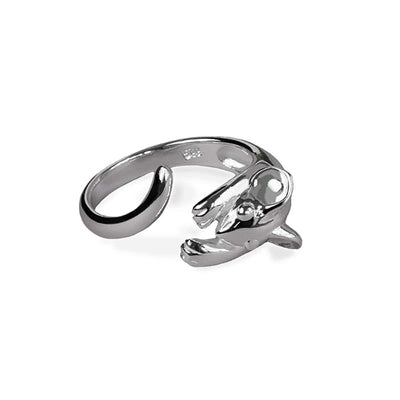 MB135 STERLINGSILVERMOUSERINGADJUSTABLE 001