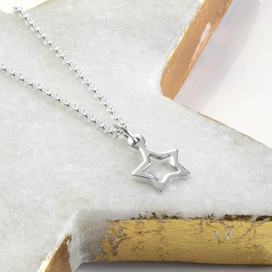 MC254P STERLINGSILVERTWINKLESTAR 002