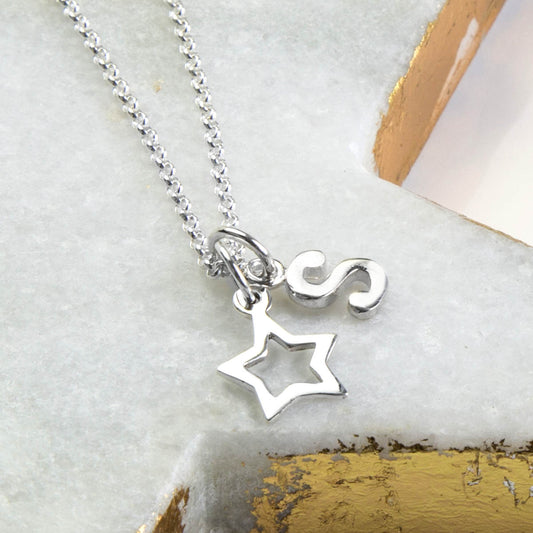 MC254P STERLINGSILVERTWINKLESTAR 001