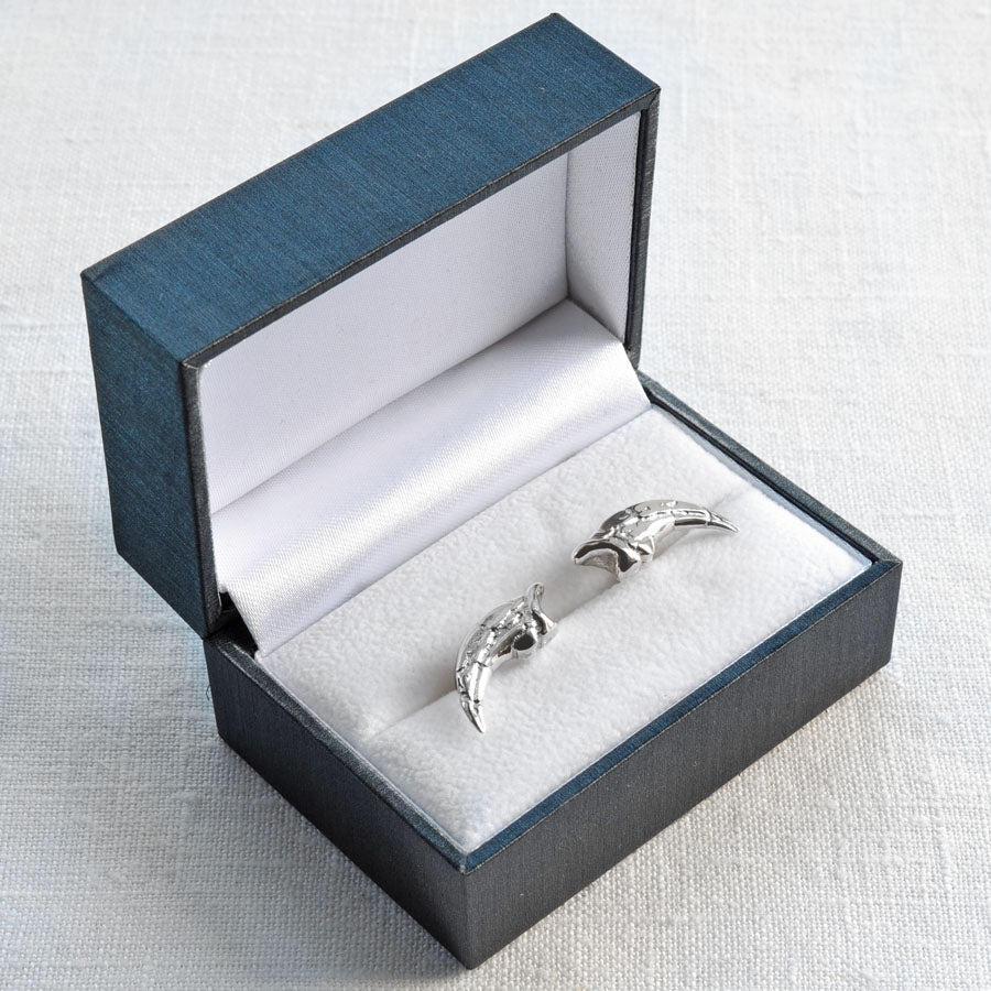 Sterling Silver Raptor Claw Cufflinks