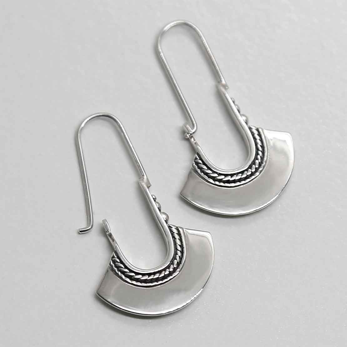 Sterling Silver Cairo Earrings